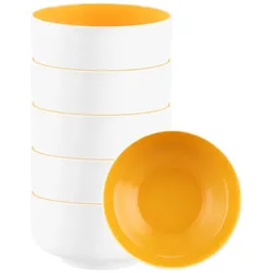 Seltmann Weiden Sento Home Pure Colors Schüssel ø 20,3 cm 6er Set - Mango Orange