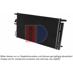 Kondensator Klimaanlage AKS DASIS 512097N für Hyundai Kia Tucson IX35