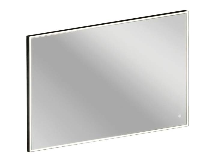 Voleo Badezimmerspiegel Lara, Glas, rechteckig, 100x68x3.5 cm, feuchtraumgeeignet, Badezimmer, Badezimmerspiegel, Badspiegel