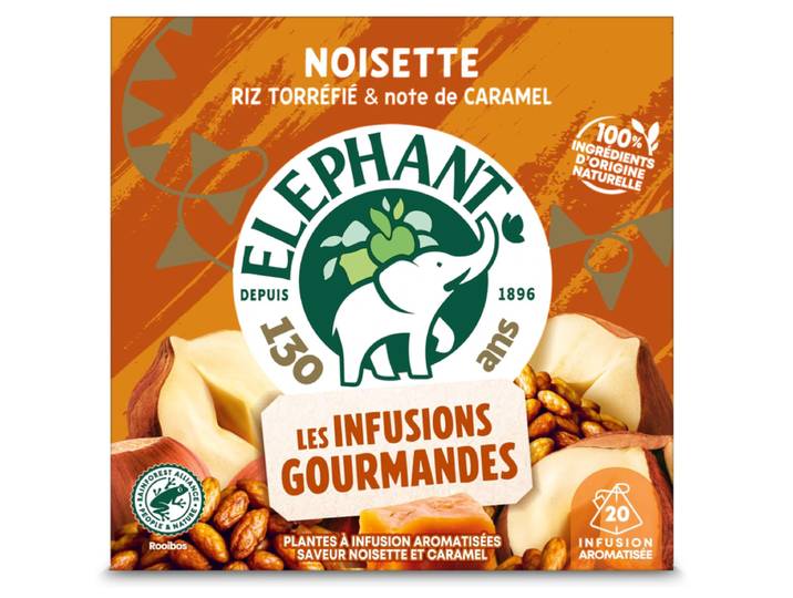 ÉLÉPHANT - Noisette, Riz torréfié &amp; touche de caramel 20xPYR