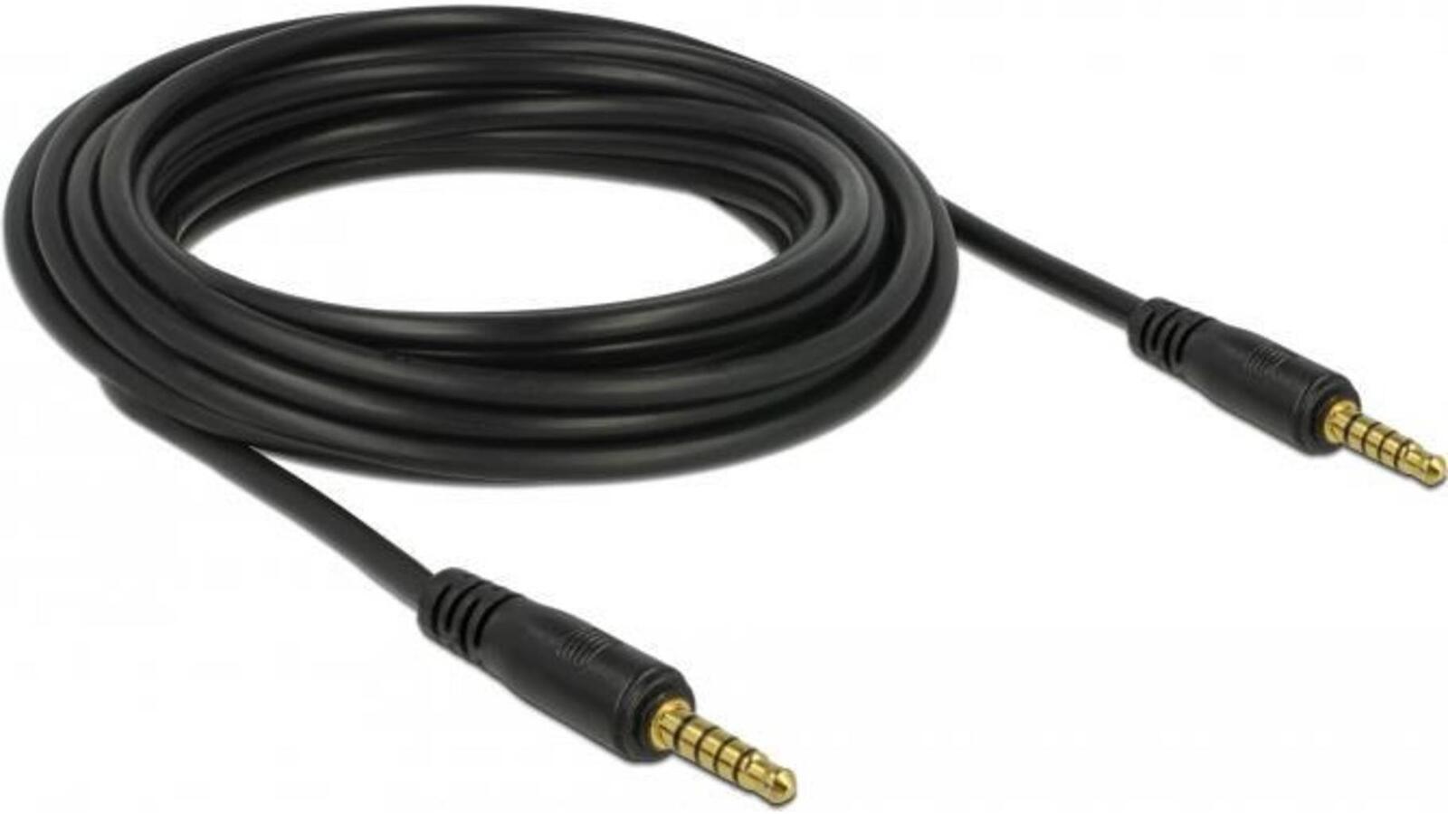 Delock - Audiokabel - 5-poliger Mini-Stecker männlich zu 5-poliger Mini-Stecker männlich, 5 m 85699
