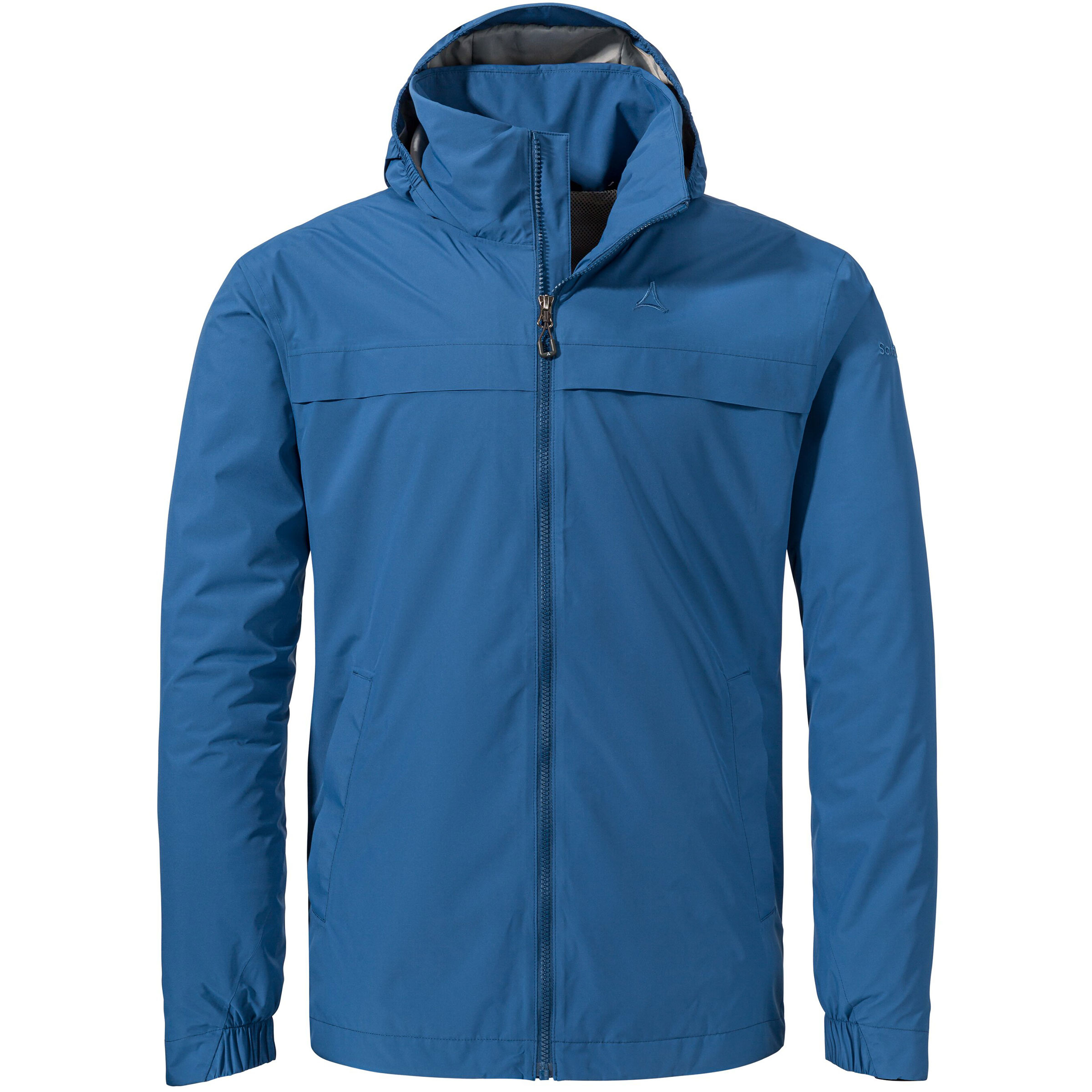 Schöffel Style Bohorok Herren Regenjacke blau Größe XL Camping Winddicht Wasserabweisend