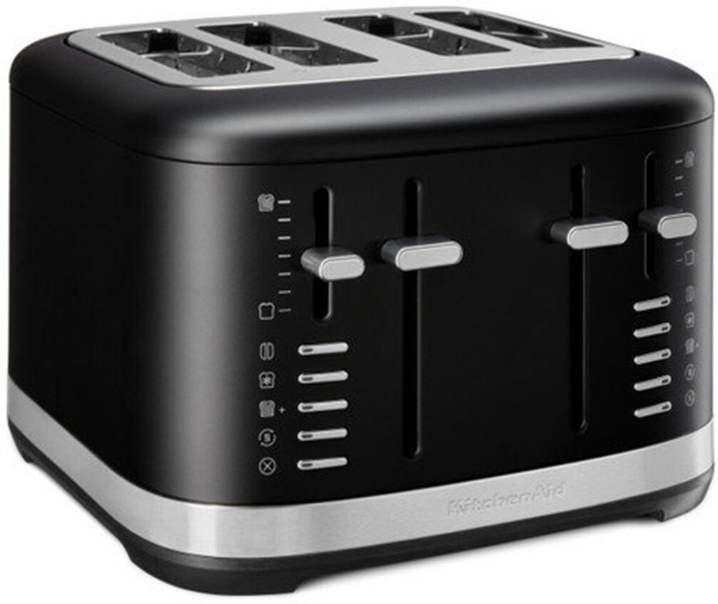 KitchenAid 4 Slot Toaster Matte Black 4 - Slice