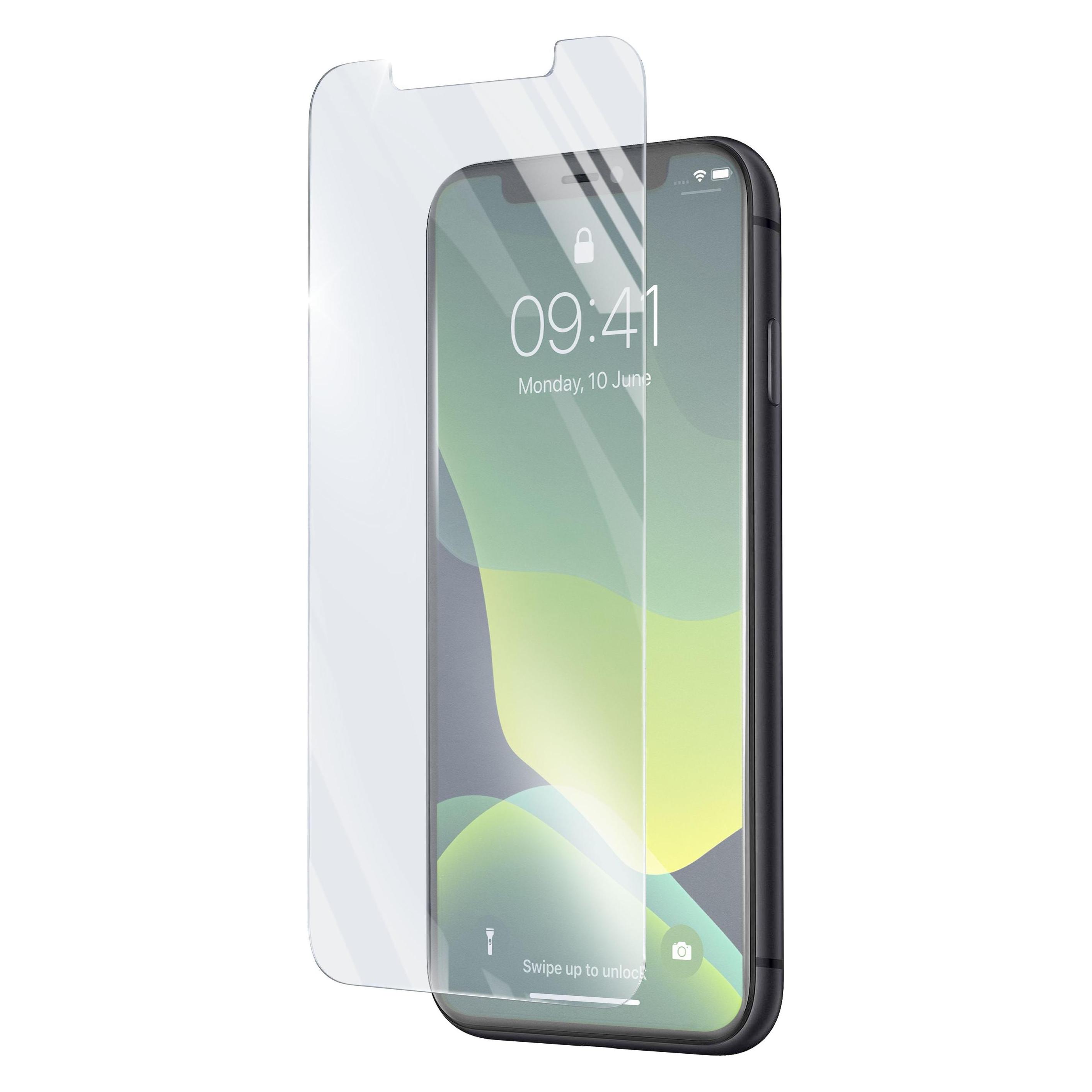 Cellularline Second Glass Ultra (1 Stk., Apple iPhone 11, Apple iPhone XR) (TEMPGLASSIPH961)