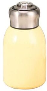 Multicon Wholesale Hub High value Mini Chubby Thermos Cup With Stainless Steel, Portable Carrying Ring, Big Belly Vacuum Insulated Cup yellow