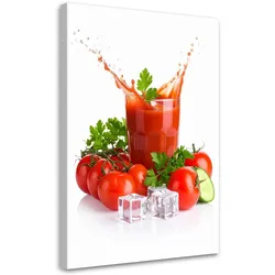 LEINWANDBILD Tomatensaft Natur 70x100cm