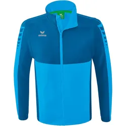 erima Six Wings Funktionsjacke mit abnehmbaren Ärmeln curacao/mykonos S