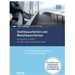 Stahlbauarbeiten und Metallbauarbeiten, Fachbücher von Ralf Steinmann, Peter Hammacher