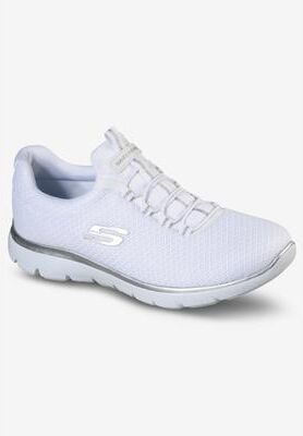 Women's The Summits Sneaker by Skechers in Mauve Medium (Size 8 M)