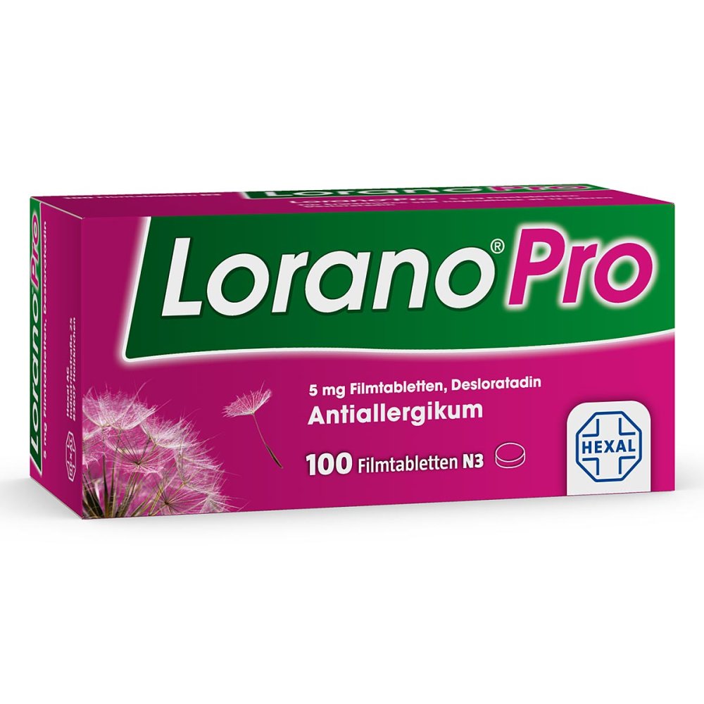 Hexal AG Lorano®Pro bei Allergie – Für alle Heuschnupfen-Symptome 10090205