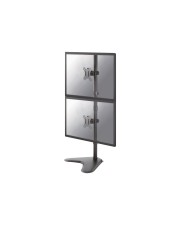Neomounts Tischhalterung für 2 LCD-Displays Schwarz Bildschirmgröße: 25.4-81,3 cm 10"-32" ist eine zwei Flachbildschirme bis 81.28 32" . (FPMA-D550DDVBLACK)