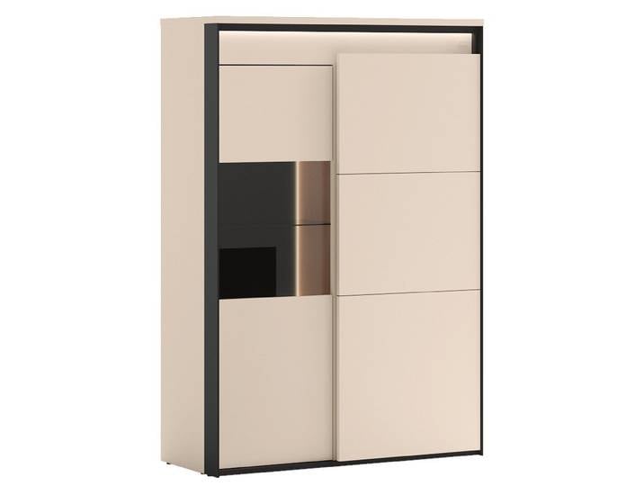 Hom´in Highboard ZAYA, Kaschmir, Holznachbildung