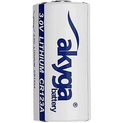 Akyga CR123 Fotobatterie CR123A Li-MnO2 1500 mAh 3 V 1 St. AKY2503