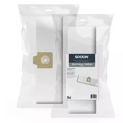 Staubsaugerbeutel SQOON für Nilfisk UZ 934 aus Vlies 5 Stück, ersetzt Original 1406905020 & 9001968396