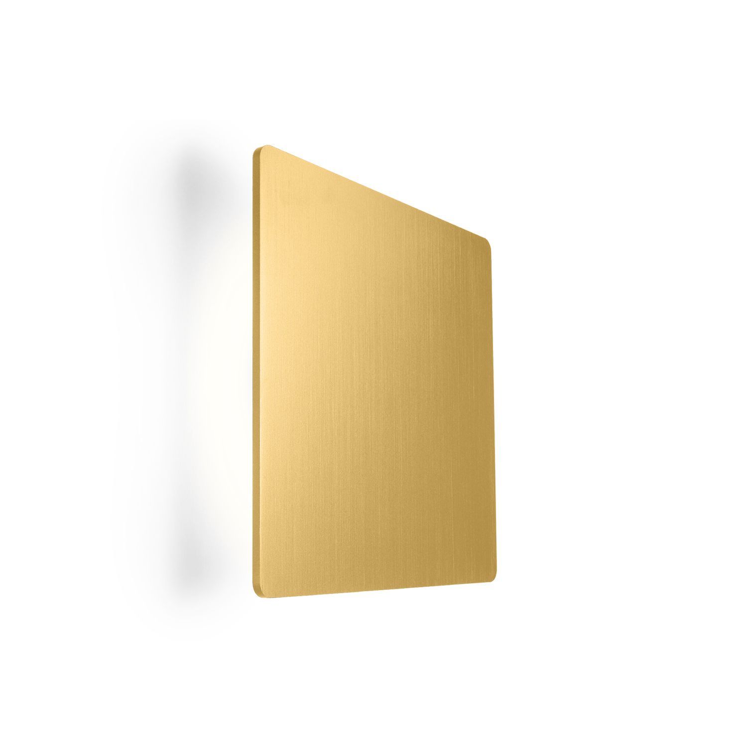 Wever & Ducré LED-Wandleuchte MILES WALL SURF 2.0 CARRÉ - 2700K G gold 2700K 317478G3 5404037326648