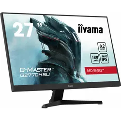 iiyama 27IN G-MASTER RED EAGLE FAST IPS 1920X1080 180HZ AND 0.2MS MP (1920 x 1080 Pixel, 27"), Monitor, Schwarz