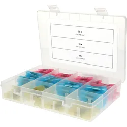 KS Tools Sortiment Schrumpfstoßverbinder, 0,5 mm2 - 6,0 mm2, 200-tlg - 970.0790