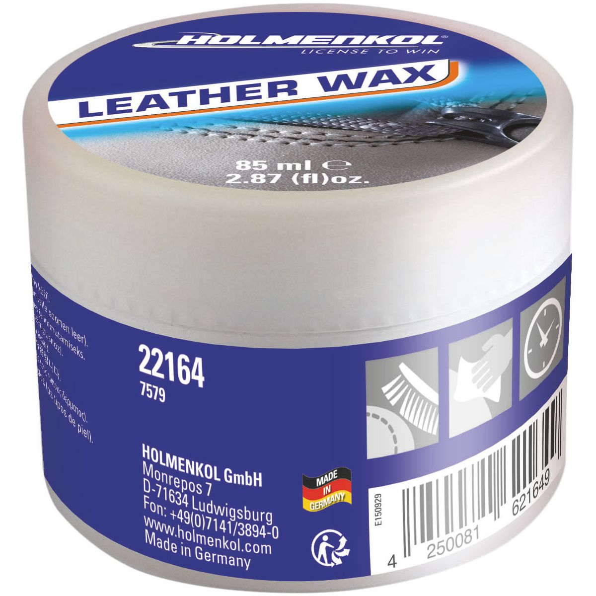 Holmenkol Leather Wax 85ml 22164