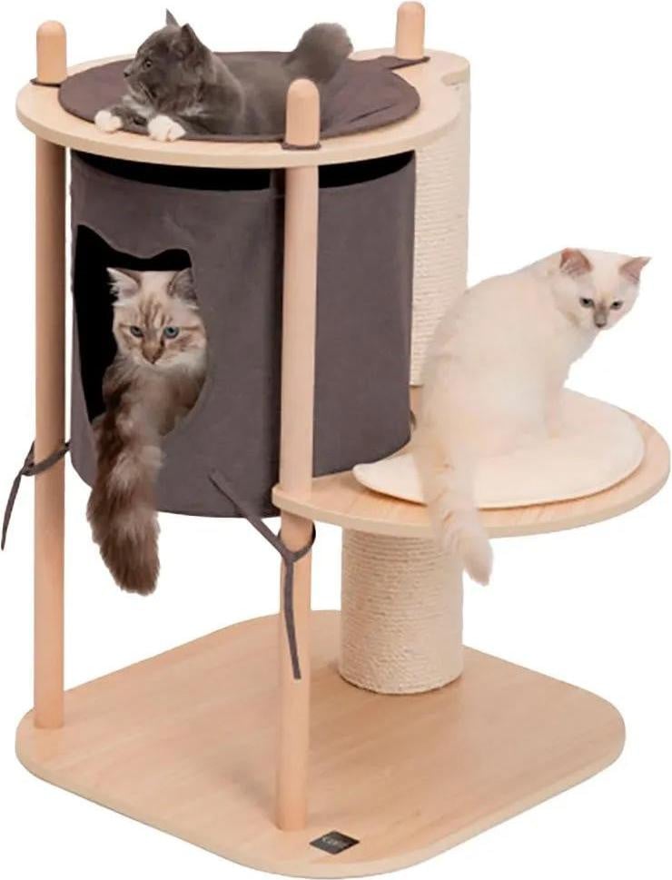 Catit Vesper Klein kattenhuis, bruin