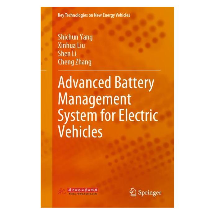 Springer Advanced Battery Management System for Electric Vehicles (Englisch, Hardcover, Cheng Zhang, Shen Li, Shichun Yang, Xinhua Liu) (60477856)
