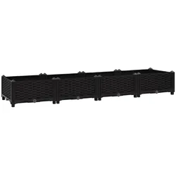 vidaXL Hochbeet 160x40x23 cm Polypropylen