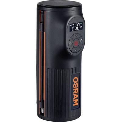 Osram Automotive OTIR2000 Kompressor TYREinflate 2000 8.3 bar Aufbewahrungs-Box/-Tasche, Digitales Display, mit Arbeitslampe
