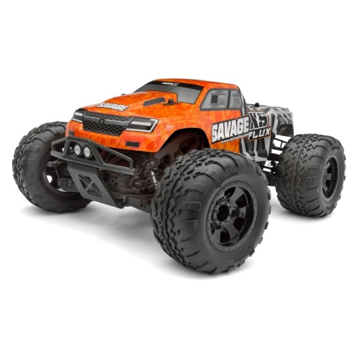 HPI GT-2XS Painted Truck Body (Orange/Grey) (HPI160326)