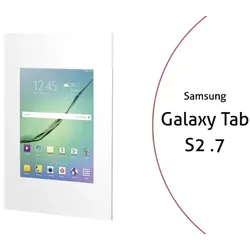 TabLines TWE019W Tablet Wandeinbau für Samsung Tab S2 9.7, weiß