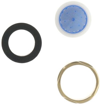 Villeroy und Boch Strahlregler 92517003 30x30mm, mit Dichtungen, gold