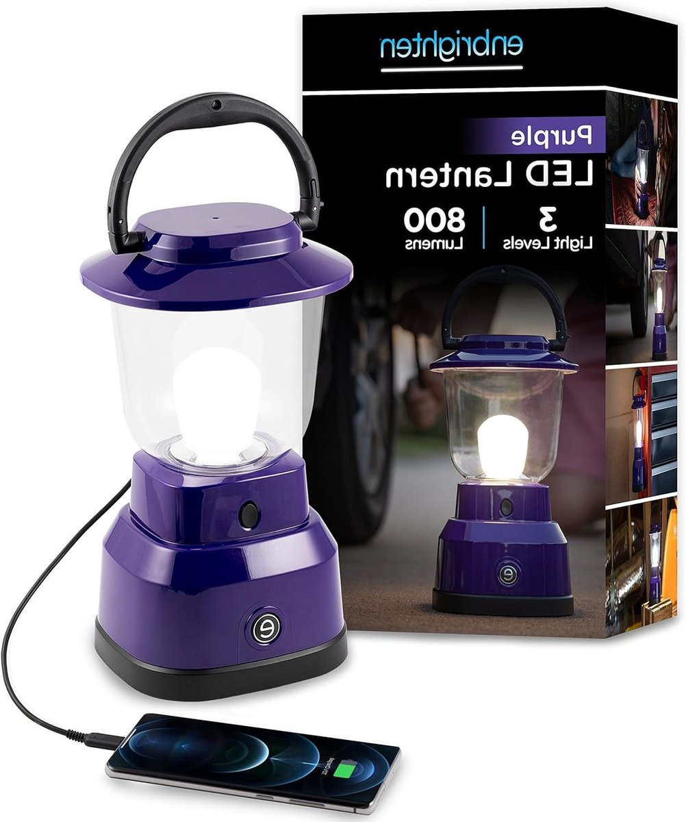 Oplaadbare Led Campinglantaarn met USB-poort voor buiten en tuin