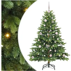 vidaXL, Weihnachtsbeleuchtung, Leif (mit LEDs und pinken Kugeln)