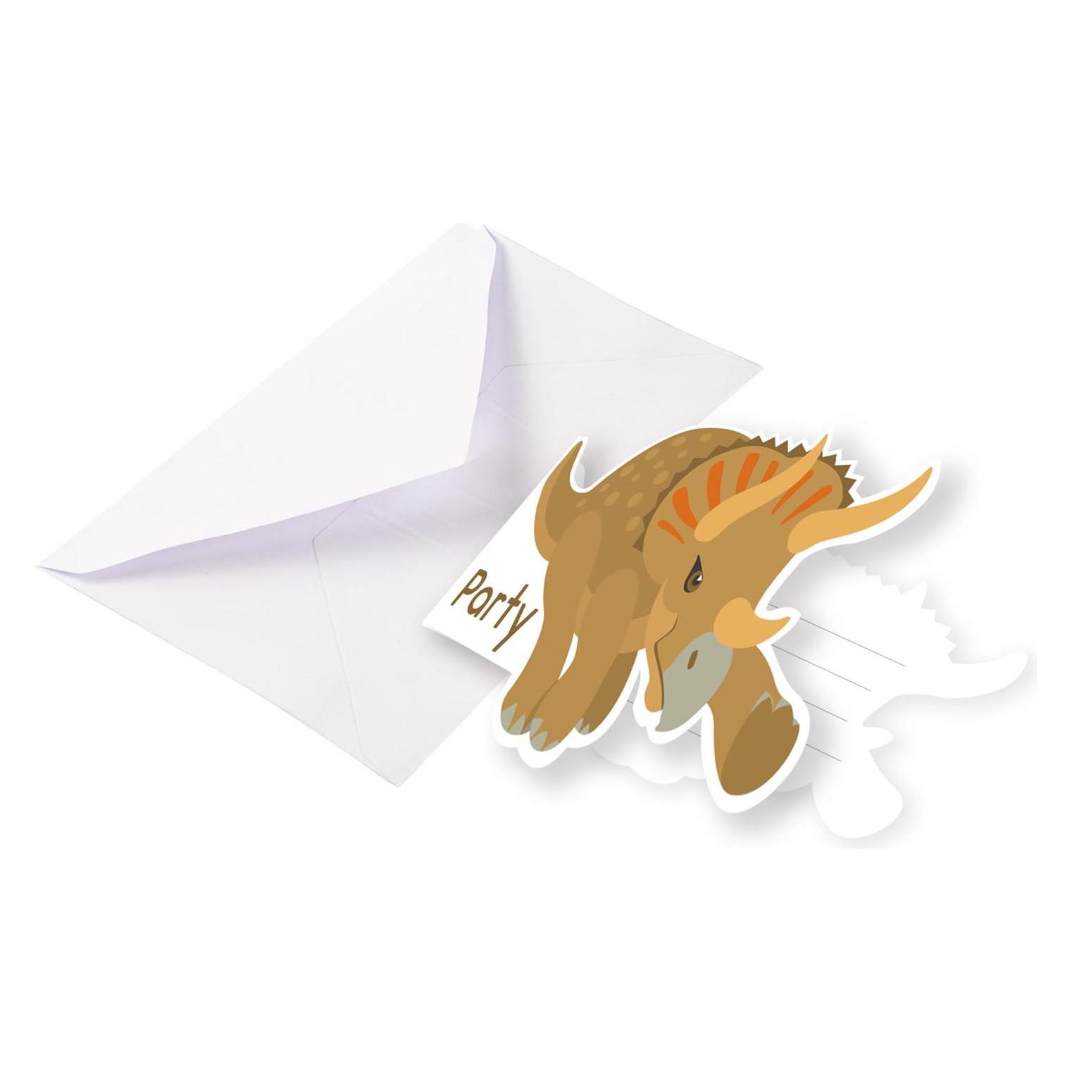 Riethmüller Einladungskarten Happy Dinosaur (8 Stk.) (728.9903979)