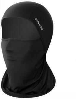 USA Free Shipping Shop Ice Silk UV Protection Motorcycle Face Mask For Riding, Cycling & Outdoor Sports black