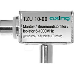 TZU 10-00 - Mantelstrom- und Brummentstörfilter, IEC-Anschluss