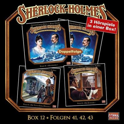 Folgen 41, 42, 43 - Arthur Conan Doyle,Herman Cyril McNeile,Marc Gruppe, Audio, 4251777704561