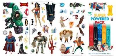 DC League Of Super-Pets Peel and Stick Wall Decals by RoomMates