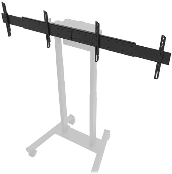 Neomounts adaptateur double écran ADM-875BL2 Passez en mode double écran dans vos espaces professionnels grâce à un adaptateur réglable en hauteur et