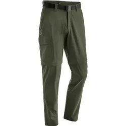MAIER SPORTS Herren Hose Torid slim zip He-Zip Off Hose el., Größe 54 in Grün Grün