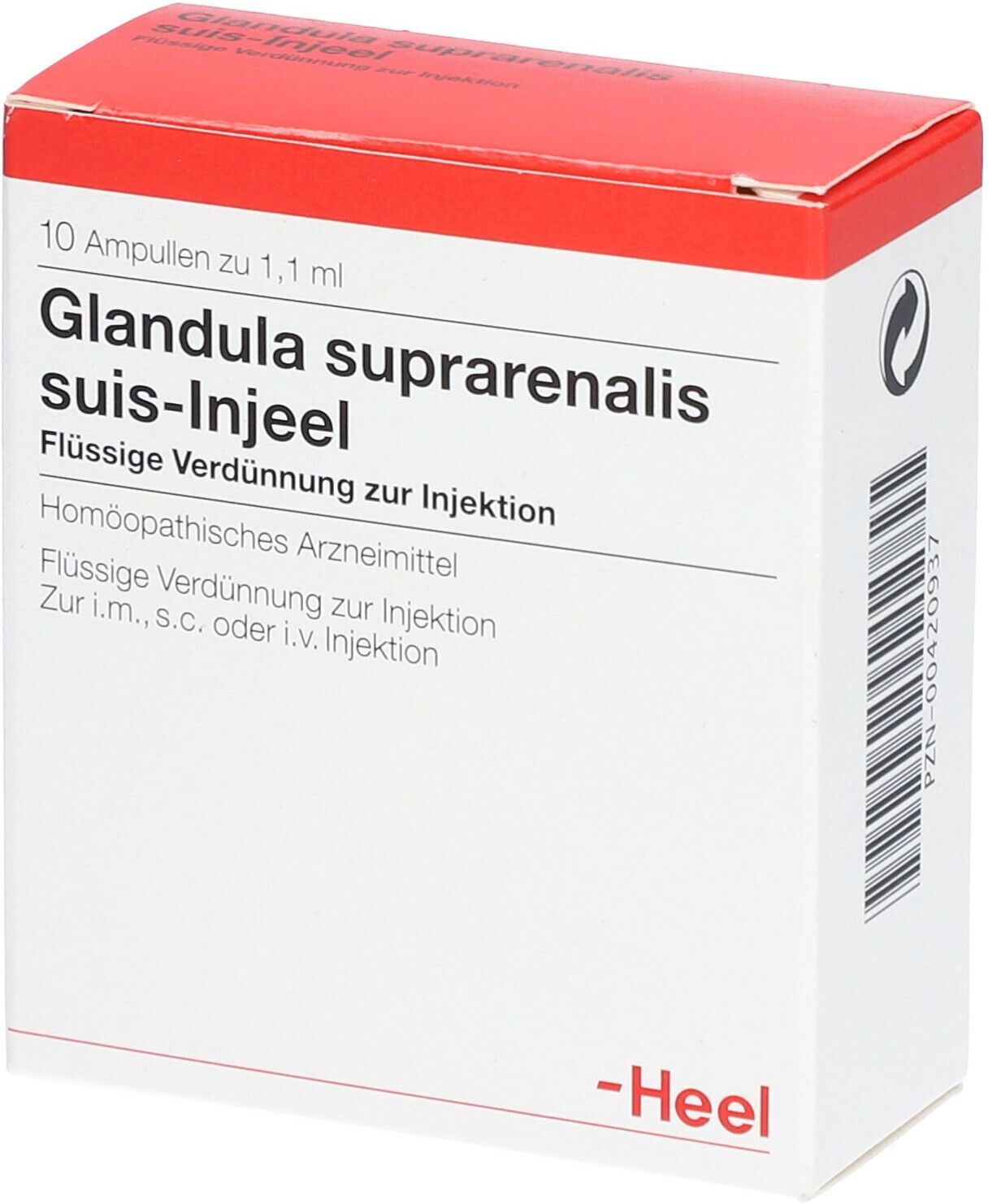 Heel Glandula Suprarenalis suis Injeel Ampullen 10 St