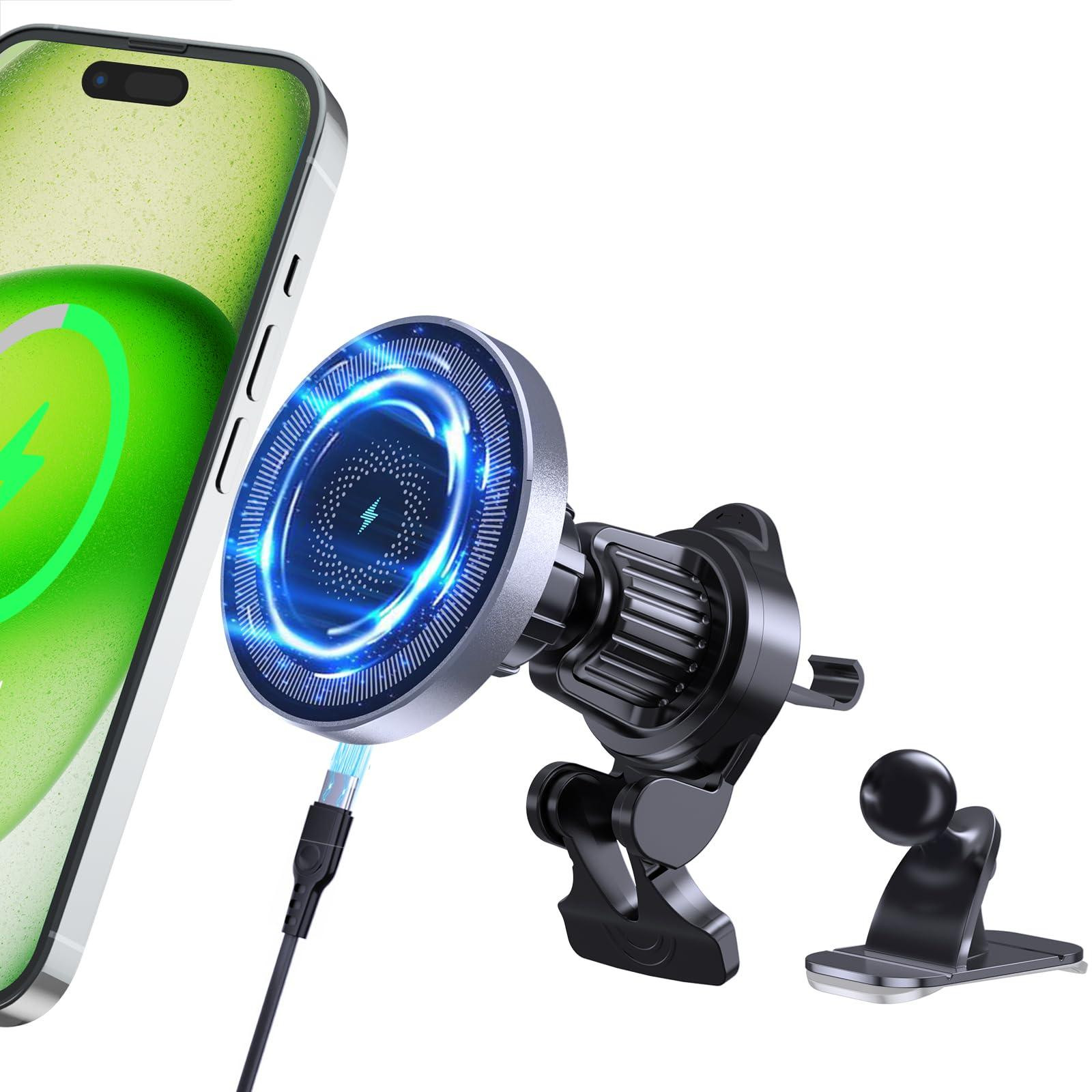 Selius Magnetische Auto Oplader 15W voor iPhone 17-12