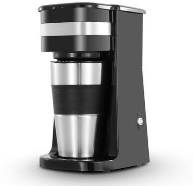 Elite Cuisine EHC149 Single Serve Personal Coffee Maker with Stainless Steel Travel Mug