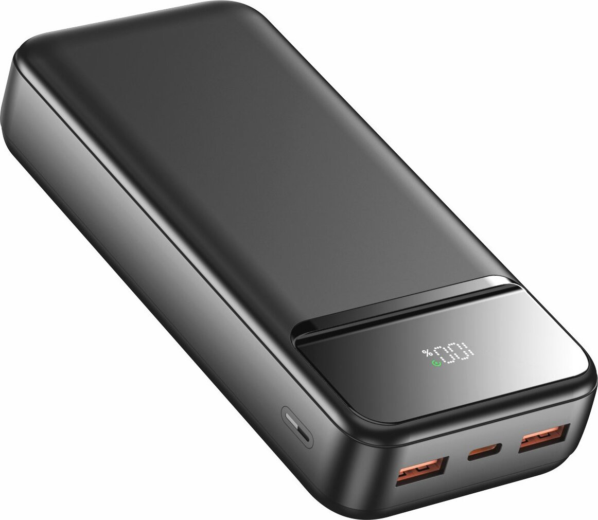 Swissten Power Bank Power Line II 20000 mAh universeel zwart