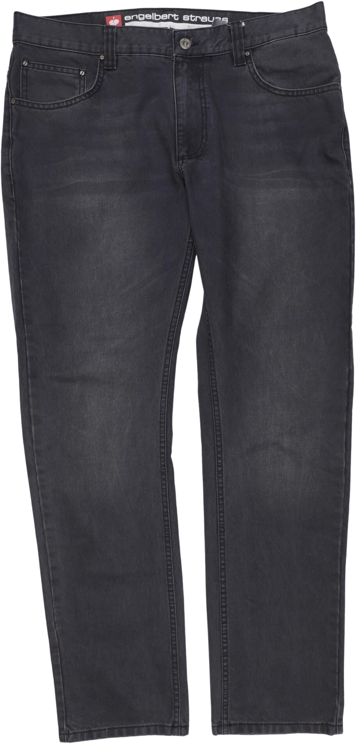 engelbert strauss Herren Jeans, Grau, Gr. W38, Baumwolle - Second Hand