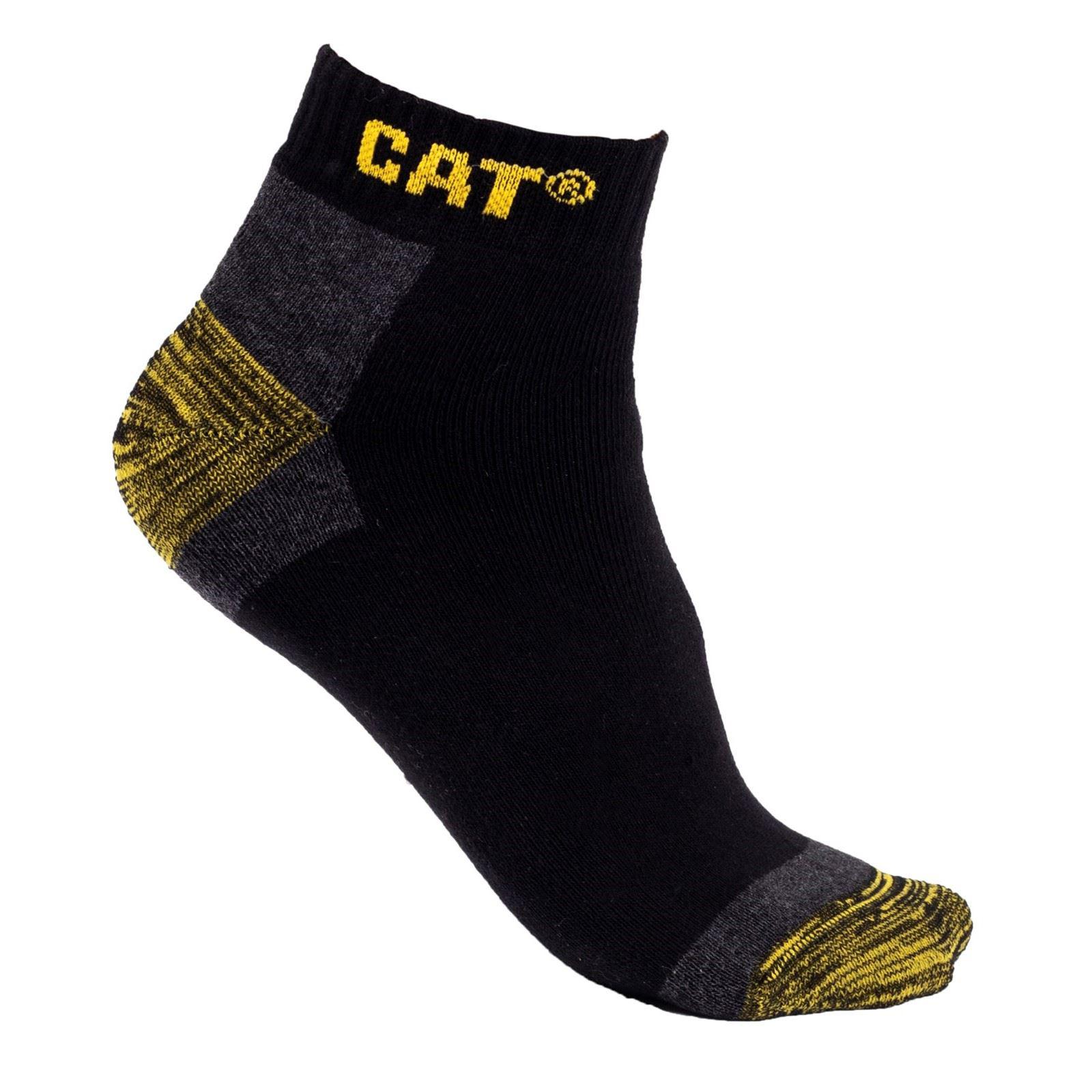 Caterpillar Premium Sneakers Katoenen Unisex Volwassenen Zwarte Werk Sokken