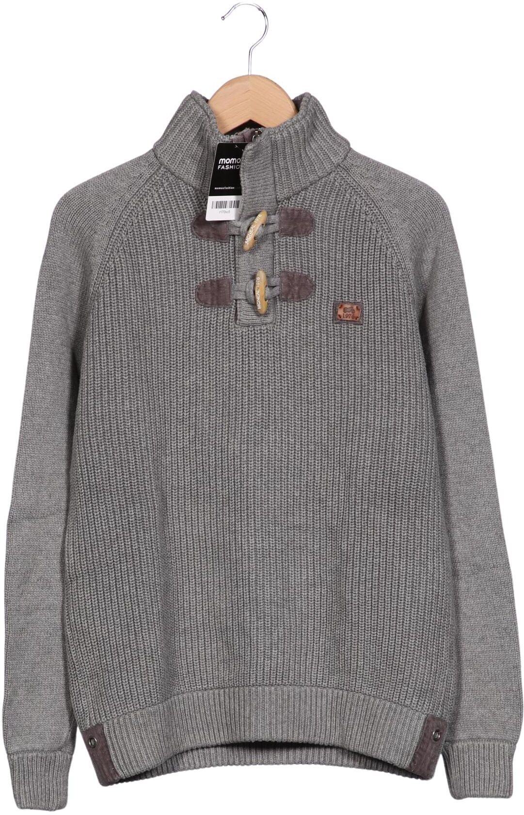 McNeal Herren Pullover, Grau, Gr. S, Baumwolle - Second Hand