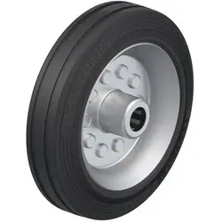 Blickle, Möbelrollen, VE 180/20R, Roller, 425 kg, Schwarz, Stahl, Deutschland, 1 Stück(e), 180 mm