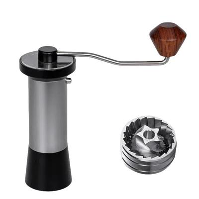 Precision Manual Coffee Grinder With Stainless Steel Burr Adjustable Settings Precision Manual Coffee Grinder With Stainless Steel Burr Adjustable Settings