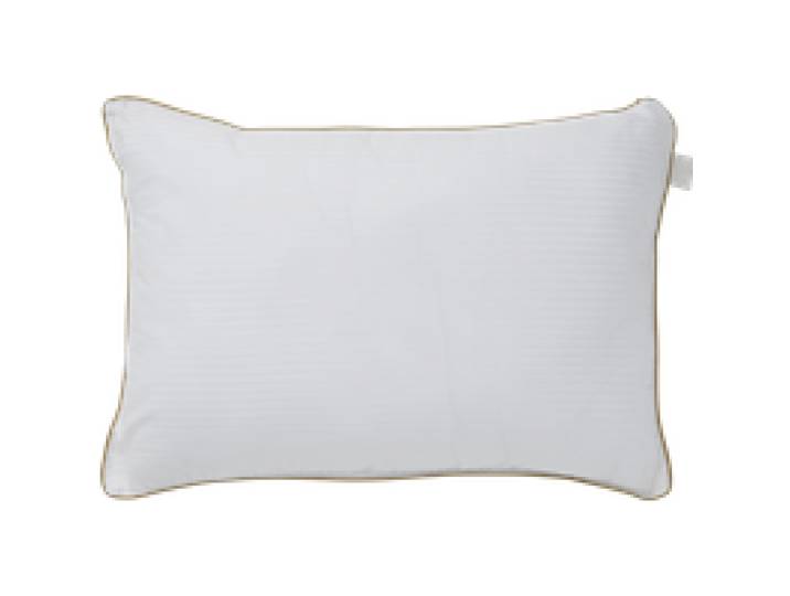 Oreiller déhoussable en satin Léonore
