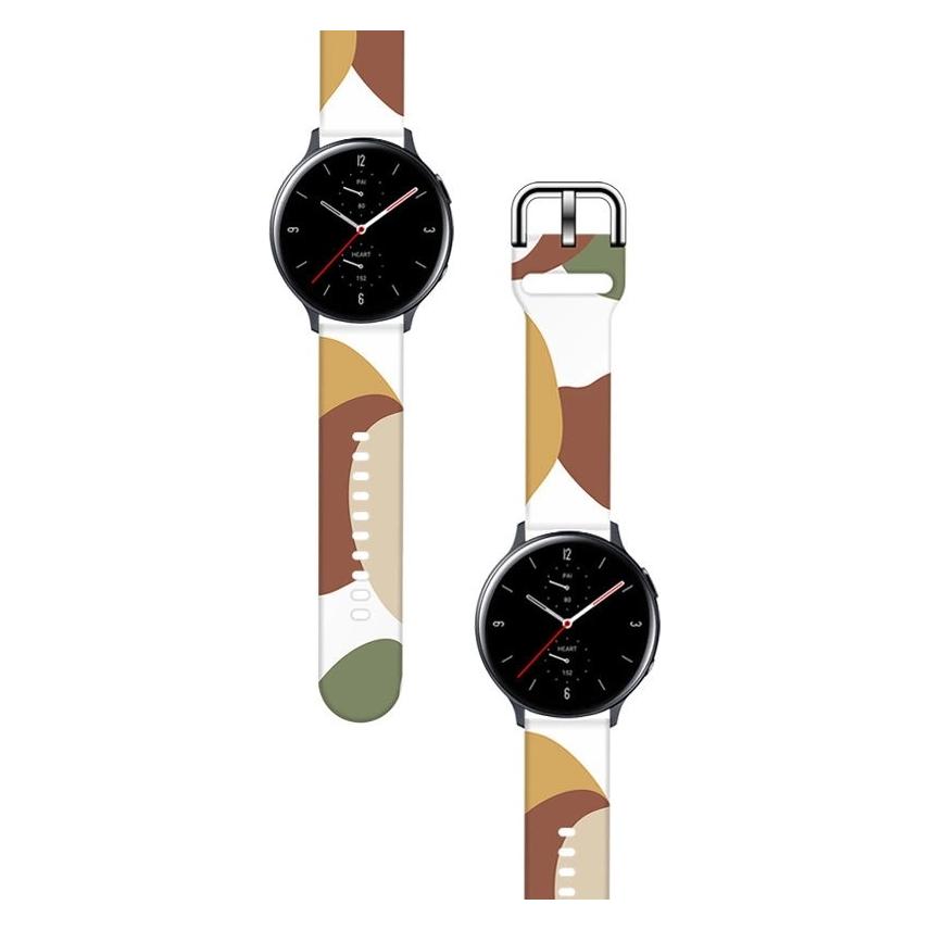 Hurtel Strap Moro Band For Samsung Galaxy Watch 46mm Silicone Strap Watch Bracelet Pattern 4 (Kunststoff, Silikon) (1404978613)