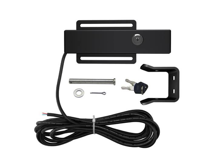 Serrure de portail électrique automatique pour ouvre-portail battant 12-24V (AC/DC) – Système de sécurité pour portail